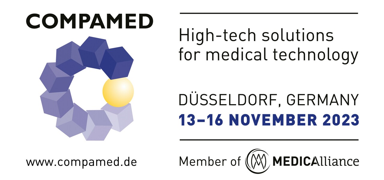 COMPAMED Trade Fair - High tech solutions for medical technology.  Laboratory equipment, components, parts, OEM, filtration, tubing,  packaging, nanotechnology. Düsseldorf -- COMPAMED Trade Fair